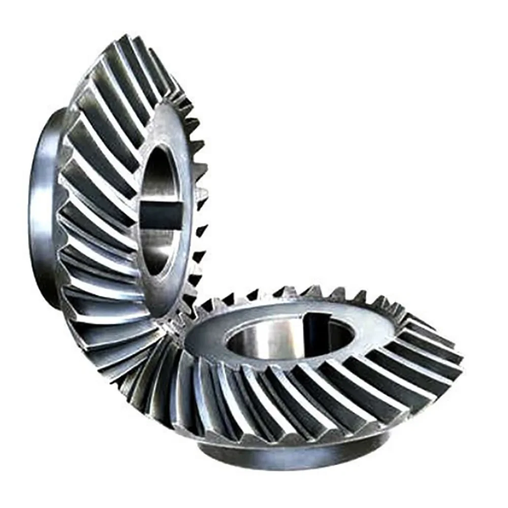 Best Selling Large Speed Reducer Customized Big Forging Steel Spiral Bevel Gear