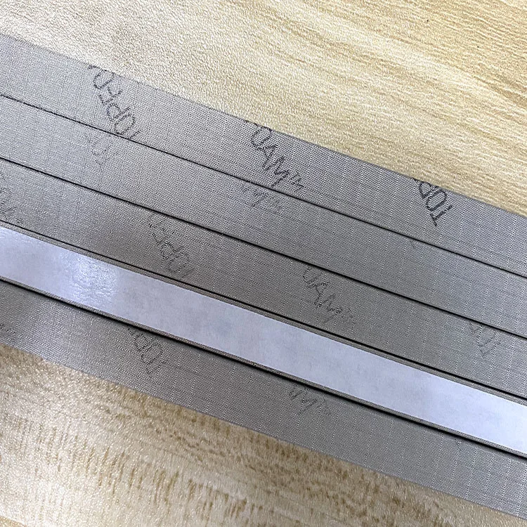 Ductive Gasket Die Cut Emi Rf Shielding Gasket Electrically Conductive Foam Rubber Conductive Acrylic Adhesive PU Black,grey