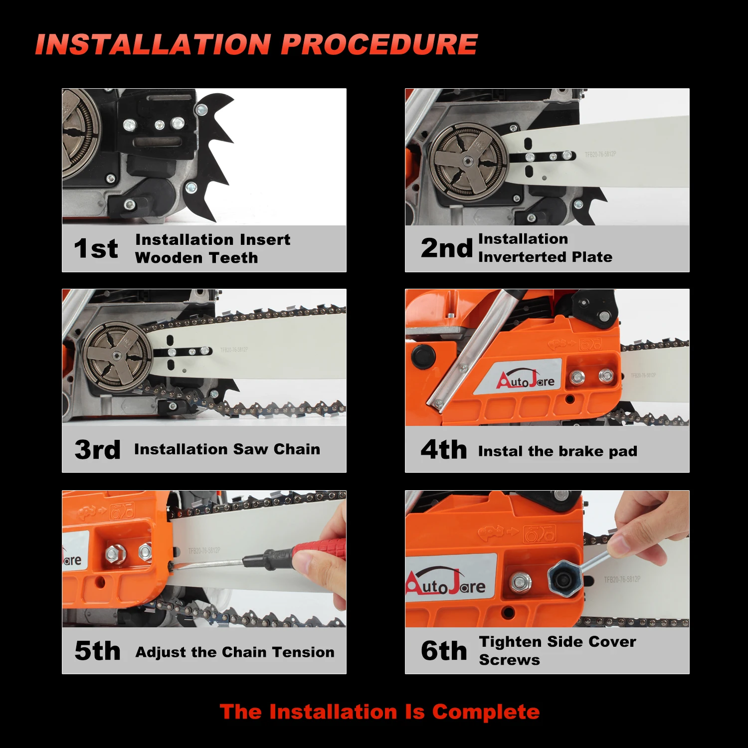 
20 inch chain saw bar of gas chainsaw 5200 