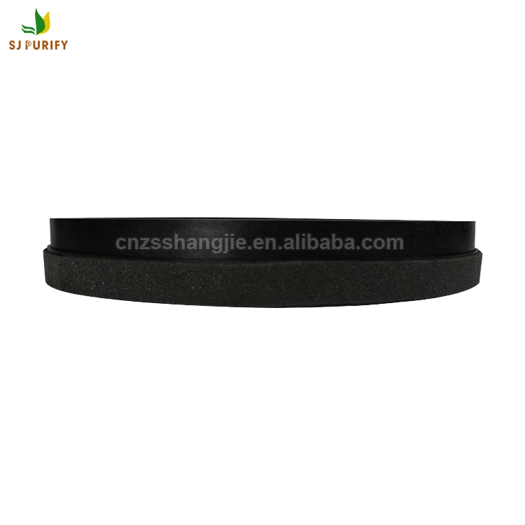
High efficiency H10 H11 H12 H13 H14 round activated carbon filter sponge HEPA filter replacement 
