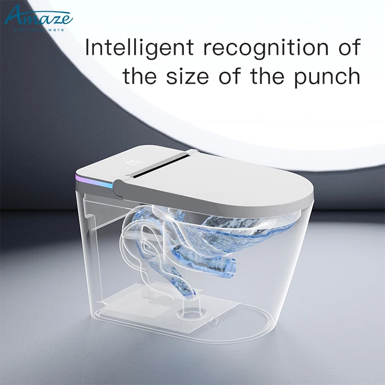 Modern high-end automatic toilet bidet CUPC certification bathroom sanitary wares floor intelligent smart toilets