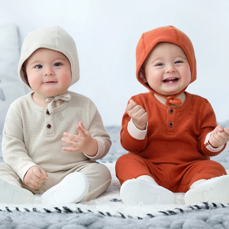  AustinBella/оптовая продажа модная одежда для маленьких мальчиков комплекты одежды дизайнерская младенцев детские комбинезоны Осенний боди
