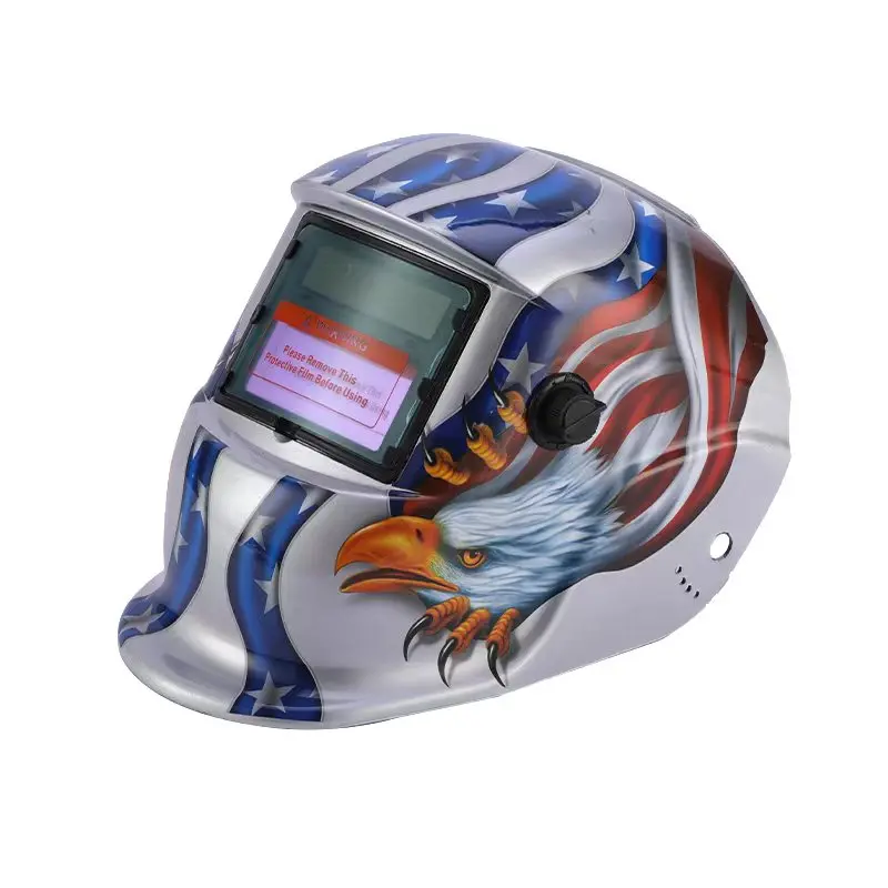 Best-selling Item Argon Arc Welding Helmet Solar Automatic Light-changing Welding Helmet