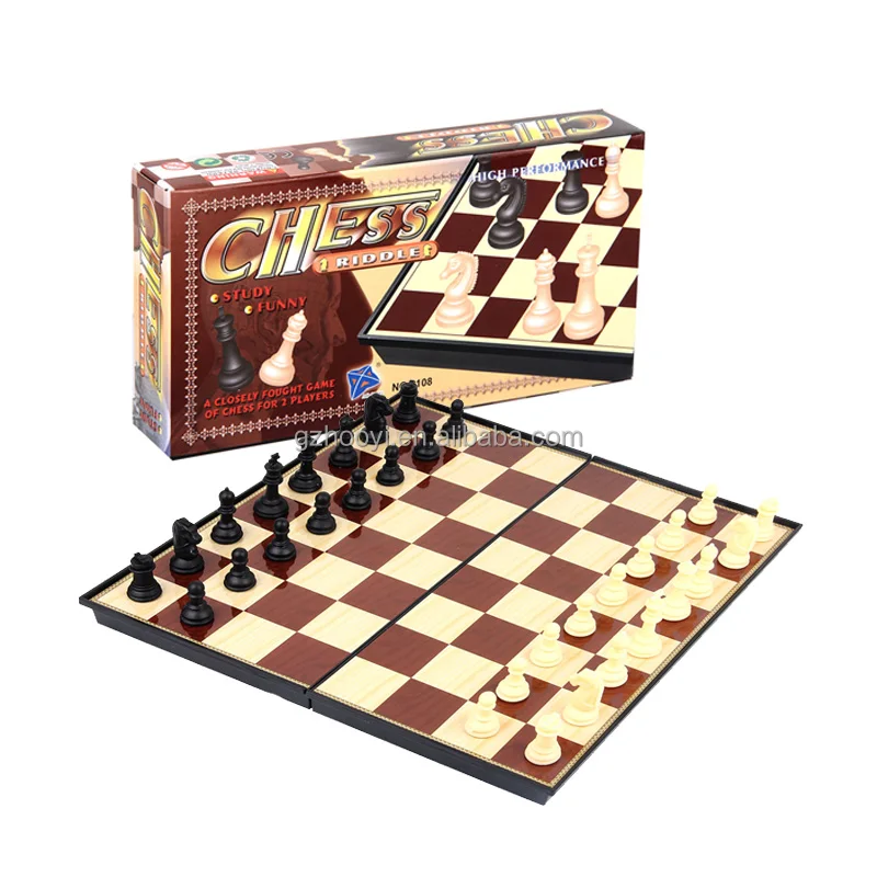 Plastic Toys Kids Classical Board Game Chess Board Game