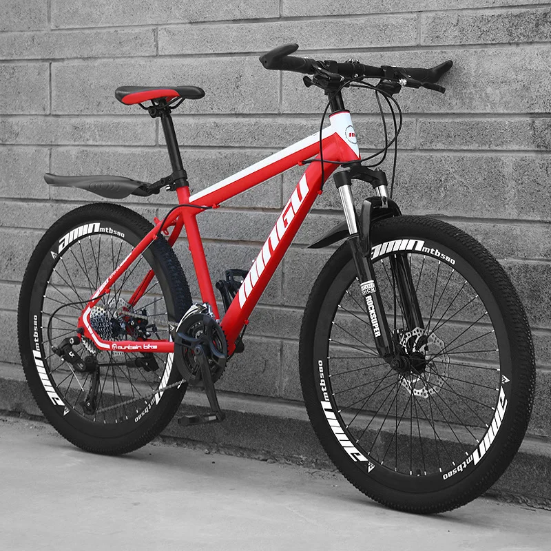 Durable off road big wheel mountain bike 21 24 27 speed alloy frame lightweight design 26 inch cheap mountain bicycles for sale