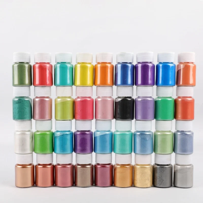 Manufacturers supply mica base pearlescent powder cosmetics car paint