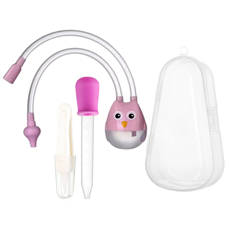 Convenient Baby Safe Nose Cleaner Vacuum Suction Nasal Mucus Runny Aspirator Inhale Baby Kids Healthy Care Stuff