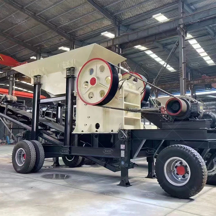 Granite Basalt Limestone Rock Crushing Plant 700X400 Jaw Crusher Mining Quarry Equipment