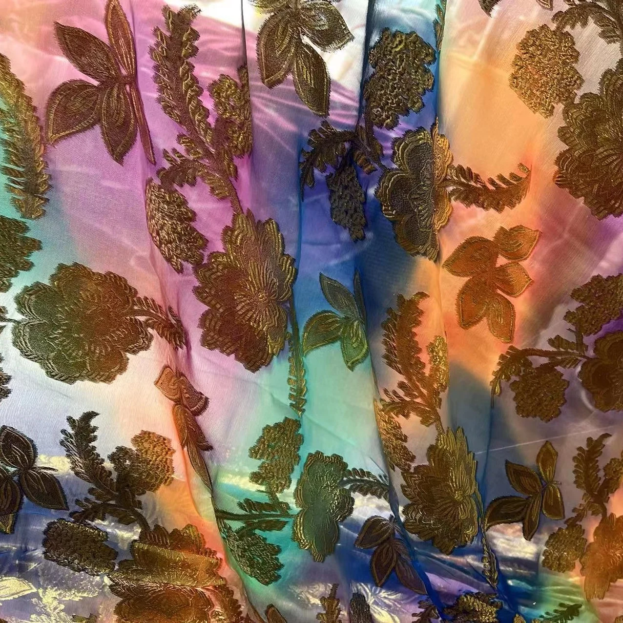 somali dirac silk jacquard lurex fabric metallic dirac width 140cm