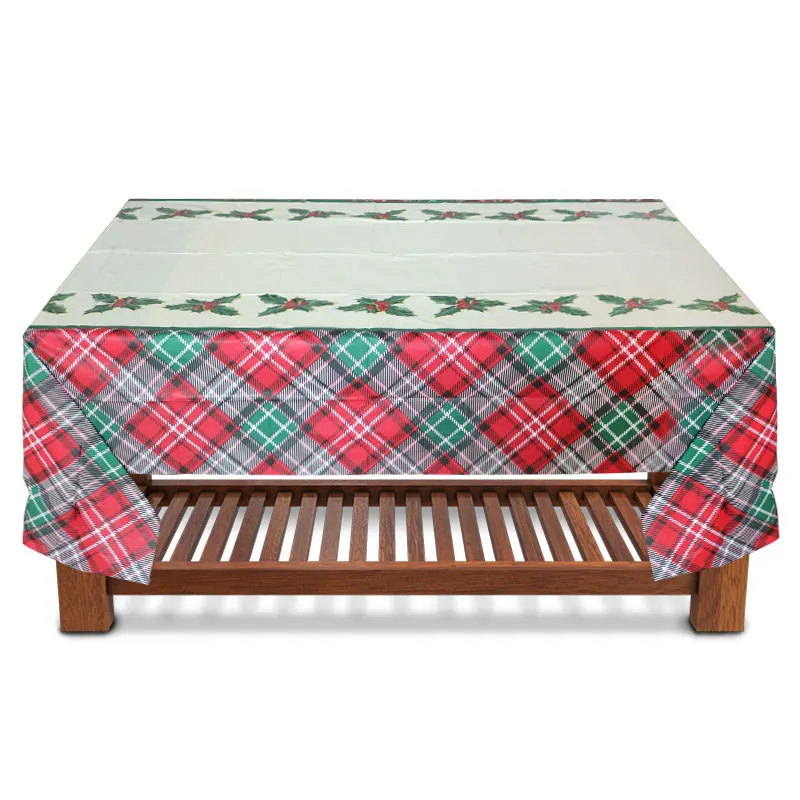 LDPE Custom Printed Table Cover Plastic Sheet For Table protection