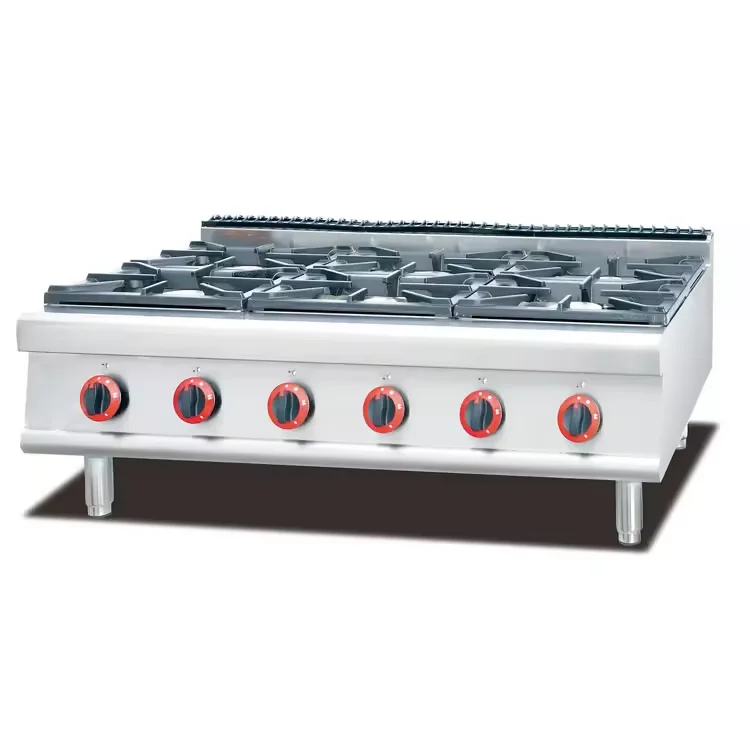 good quality Tabletop Four-Head Gas Range  Clay Pot Stove Counter Top Gas stove with 4 burners 4-burner gas oven for sale