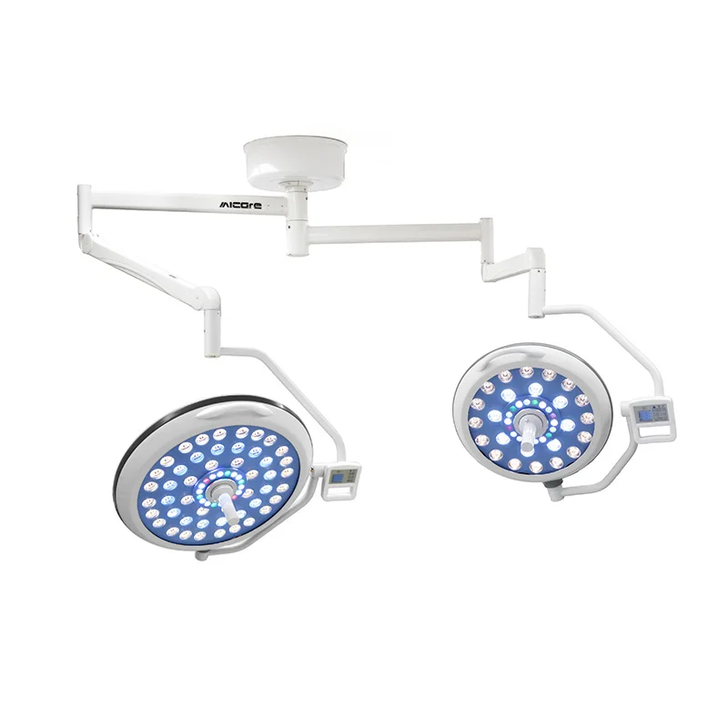 LED-700/500 Double Headed Ceiling Surgical Light Shadowless LED Light bulbs, Operation room  for hospital