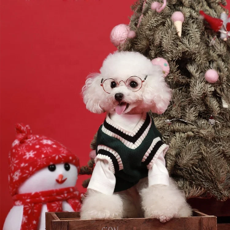 Wholesale Designer Classic Cable Knit Pet Dog Jumper Sweater Clothes