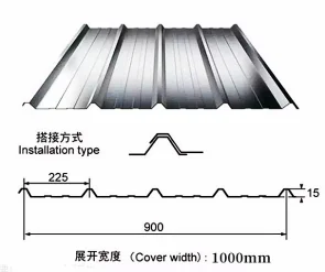 Mingtai machinery double roof tile making machine building board machine