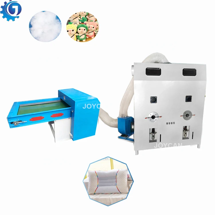 Pearl cotton fiber opening machine cotton opener with conveyor belt for use
