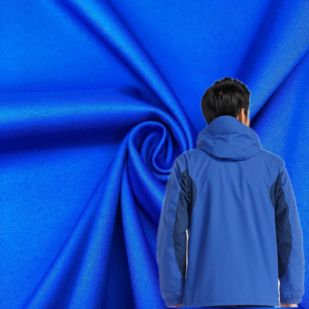 High Quality  Wholesale 100% Polyester outdoor jacket Twill Mechanical stretch bonded Polar Fleece 310gsm soft shell Fabrics