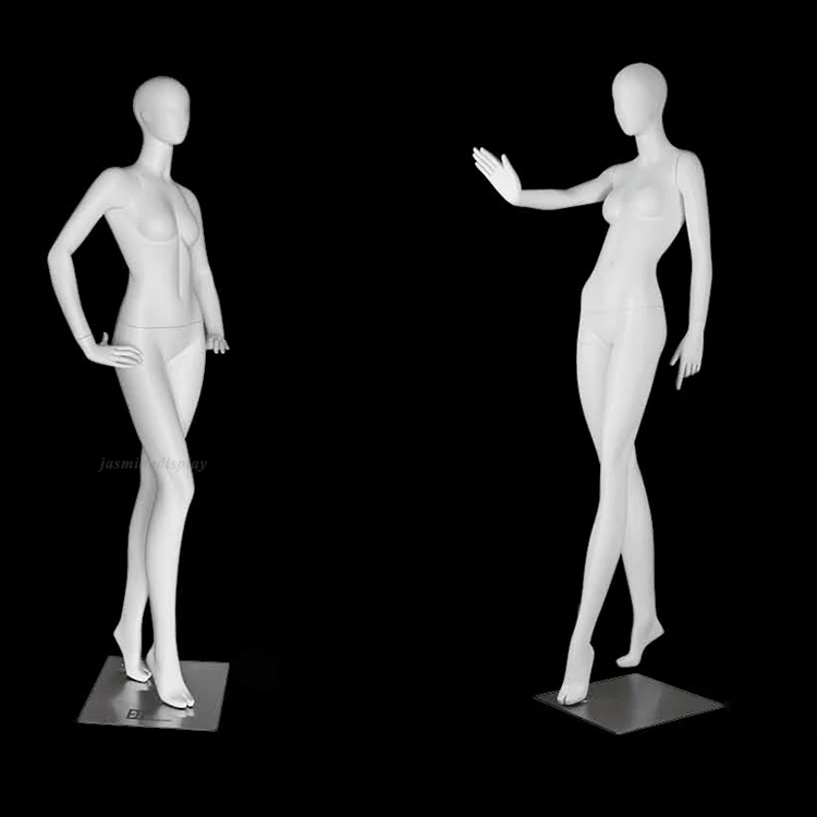 Full Body Breast Female Mannequin Manikin Skin Color Female Headless Mannequin for Clothes Display