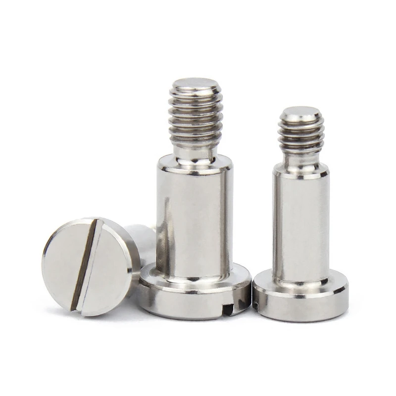 Flat Slotted Shoulder Screw Stainless Steel Slotted Cheese Head Shoulder Screw