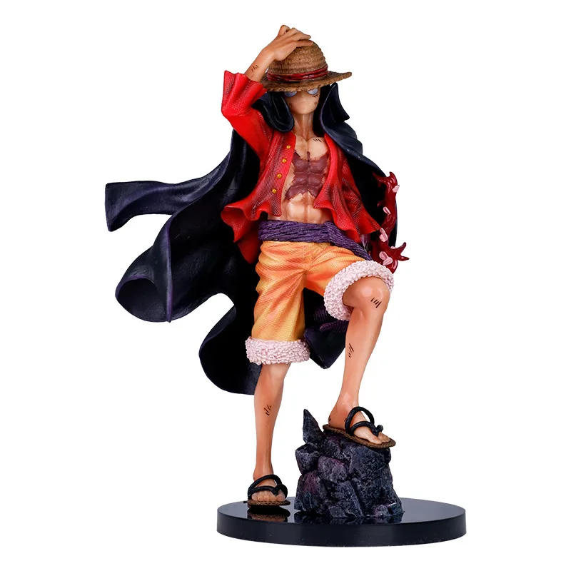 24 см Luffy O четыре императоры Обезьяна D. Луффи оригинальное качество фигурка модель аниме экшн-фигурка