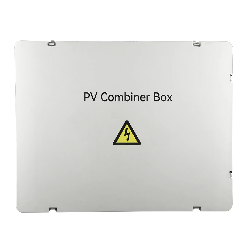 PV Array Combiner Box IP65 Waterproof Stainless Steel Power Distribution Box for Solar System