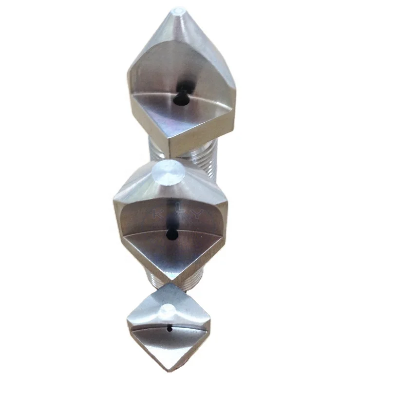 Narrow Angle, high impact flat fan nozzle