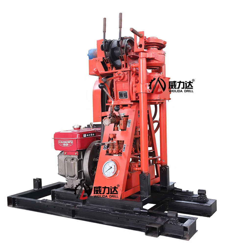 50m lightweight geological exploration drilling rig mini coring rig