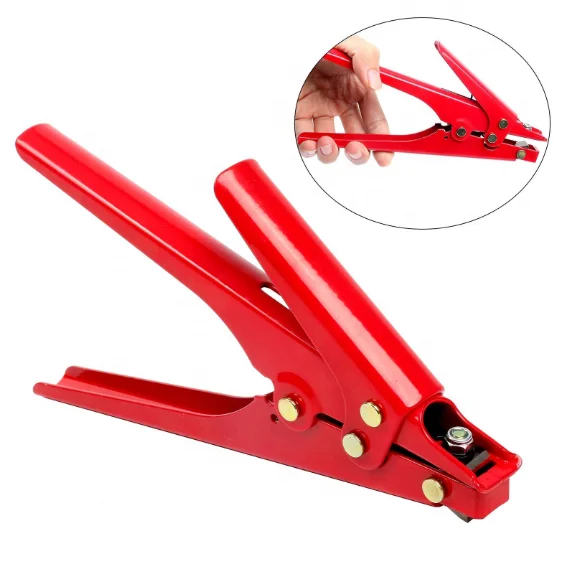 Factory Direct Sell Cable Tie Cutter Tensioning & Cutting Cable Zip Tie Width From 2.2 - 4.8MM