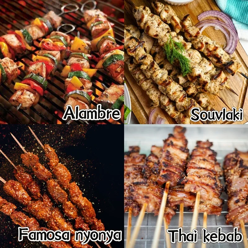 Souvlaki Meat Skewer Machine Meat Shashlik Skewer Wearing Machine Barbecue Skewer Machine