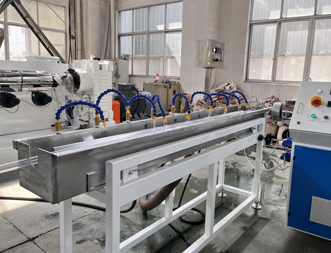PVC fiber reinforced pipe making machine garden pipe production line PVC Fiber tube machine