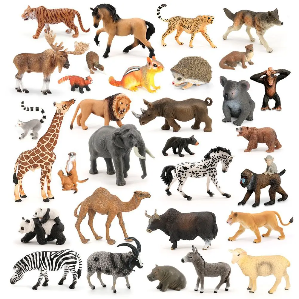 Custom Plastic Realistic Dinosaur Figurines Dinosaur Statue PVC Toy Animals Dinosaurs Figure Toys For Kids Educational Gift