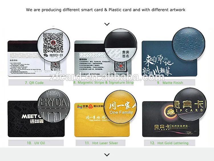 T5577 Glossy PVC Card Rfid Hotel Key Card