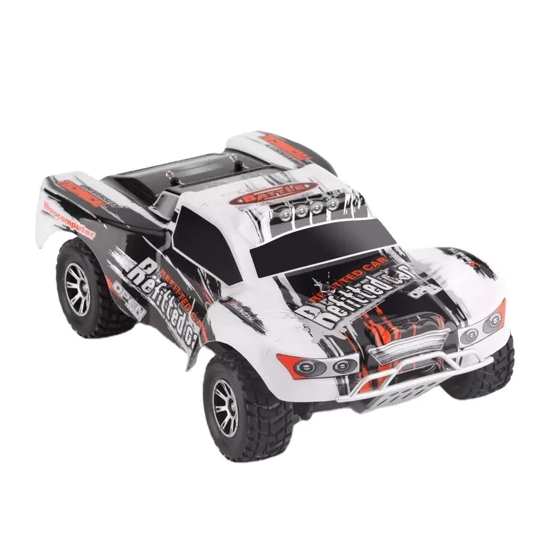 Wltoys A969-A 1/18 2.4G Electric Four-Drive Short Truck Remote Control Off-Road Vehicle 35 Km/H Short Truck Remote Control Toys