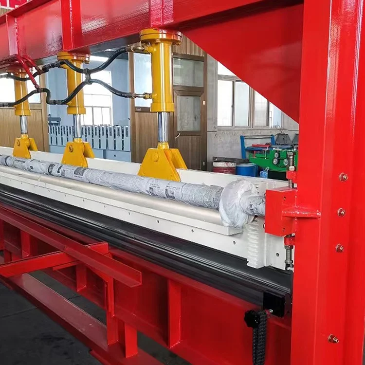 Manufacturer Hydraulic 4m 6 Meters Metal Color Steel Profile Sheet Bending Machine