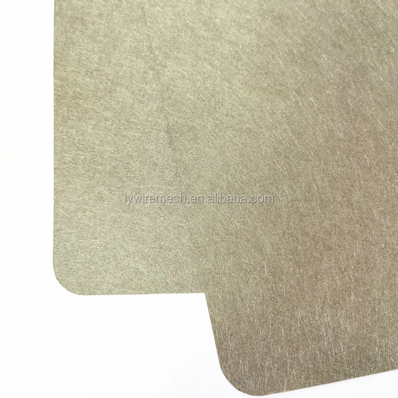 PEM electrolyzer Ti sintered fiber felt 0.6mm 0.5mm 0.4mm 73% porosity titanium felt