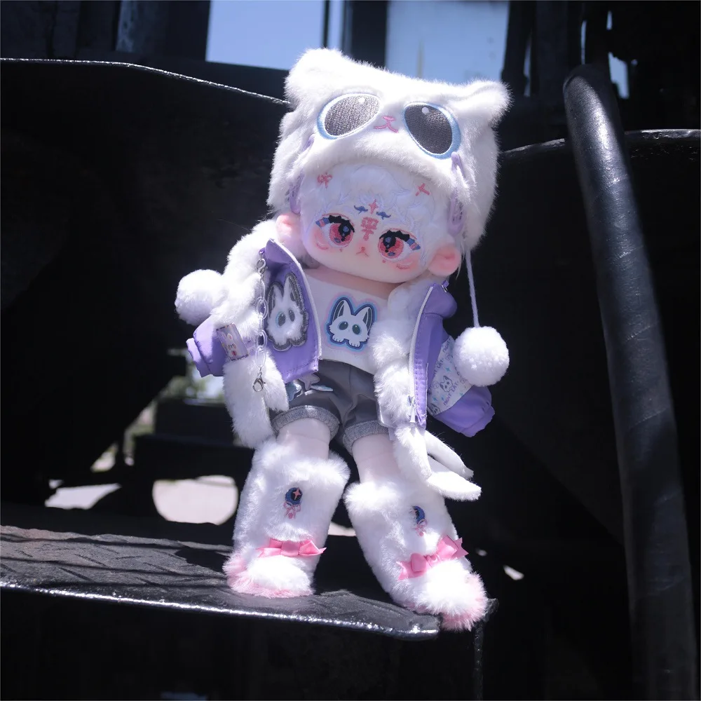 30 CM Anime Custom Kpop Doll Plush Dolls No Attribute Naked with Long Legs Cotton Dolls