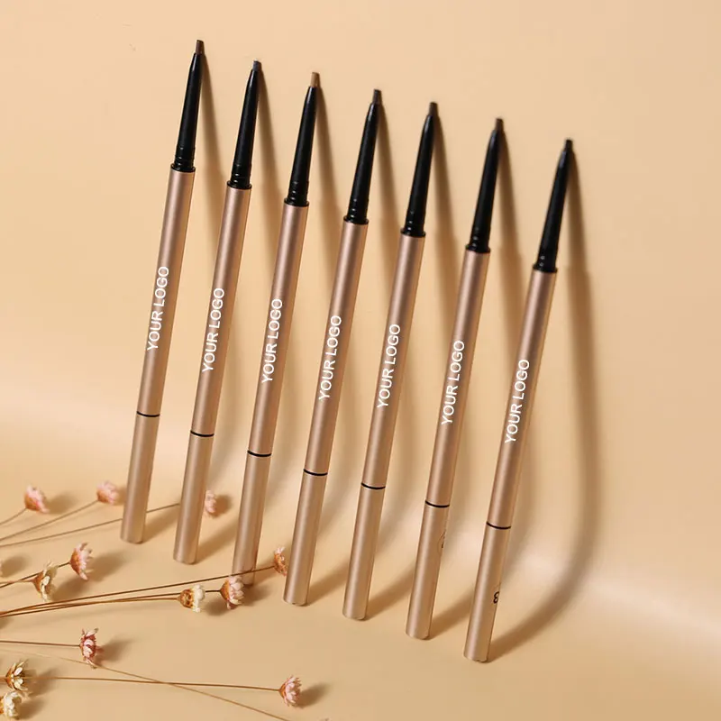 Makeup Korea Waterproof  Creamy Eyebrow Pencil Gold  Private Label Eyebrow Definer  Pencil Vendor