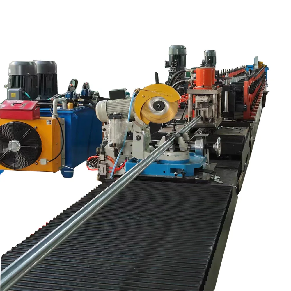 High Precision Solar Strut Channel Solar Panels Making Machine Solar Strut Roll Forming Machine Solar Panel Framing Machine