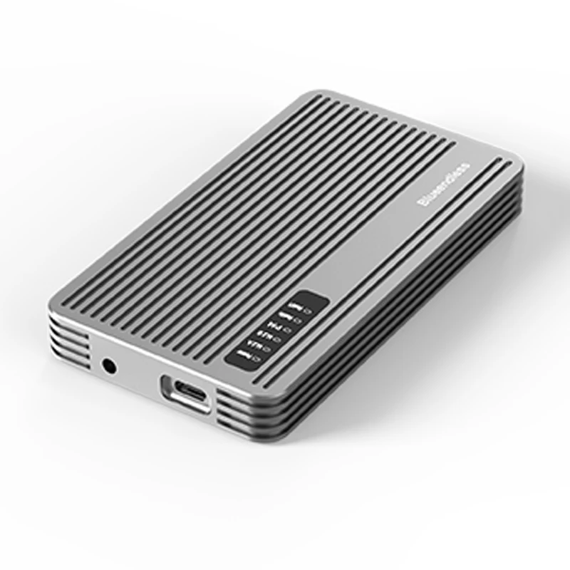 New Style Support 8TB Ngff NVMe 20Gbps USB 3.2 Gen2*2 Type C Dual Bay RAID M.2 SSD Enclosure