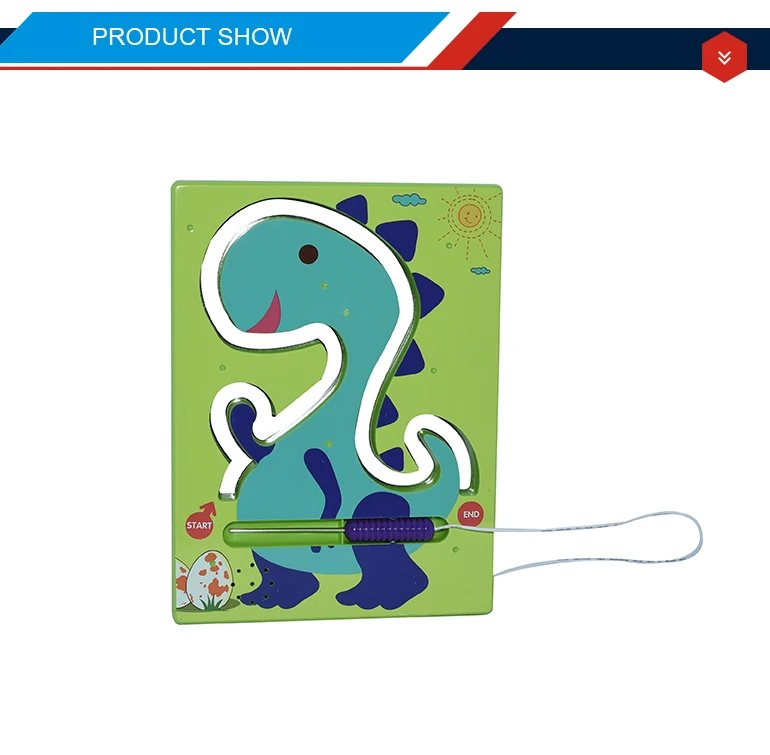 Brain toy funny family animal electric maze game for kids