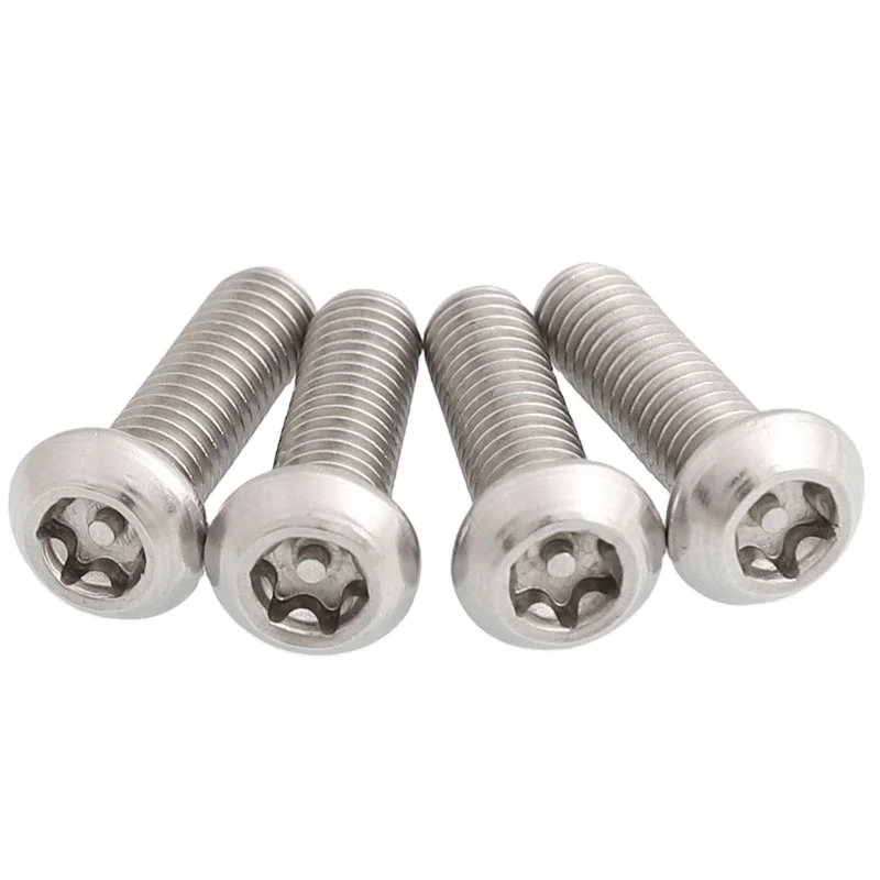 Hot-selling stainless steel 304 triangular drive safety anti-theft and anti-tempering screws produced by China factory.