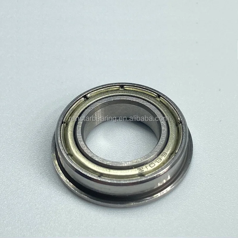 High Precision Small Deep Groove Ball Bearing with flange F6901ZZ 12*24*6mm Flanged Ball Bearing Manufacturer