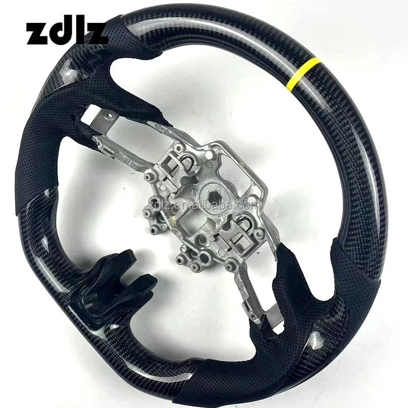 Factory wholesale auto parts for mustang steering wheel 2015 2016 2017 2018 2019 2020 2021 2022 GT steering wheel customizable
