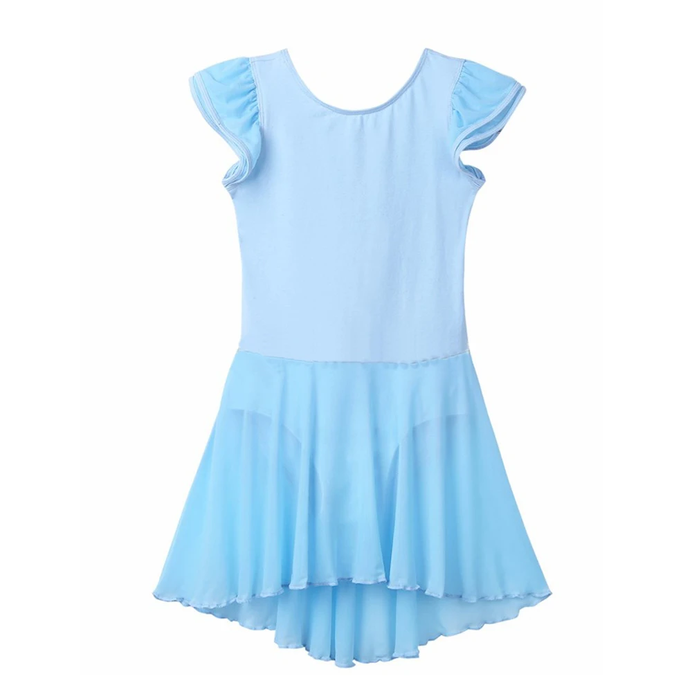 
Medoodle Toddler Girls Ballet Leotard for Dance Flutter Sleeve Skirt Ballerina Ballet Dress Outfit 