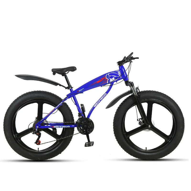 Bicycle 26 *4.0 fat tire 24 speed bicycle beach bicycle for women factory wholesale fat bike