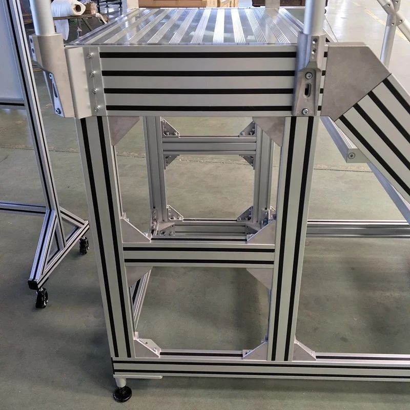 High quality aluminum food /fruit factory step ladder work platform