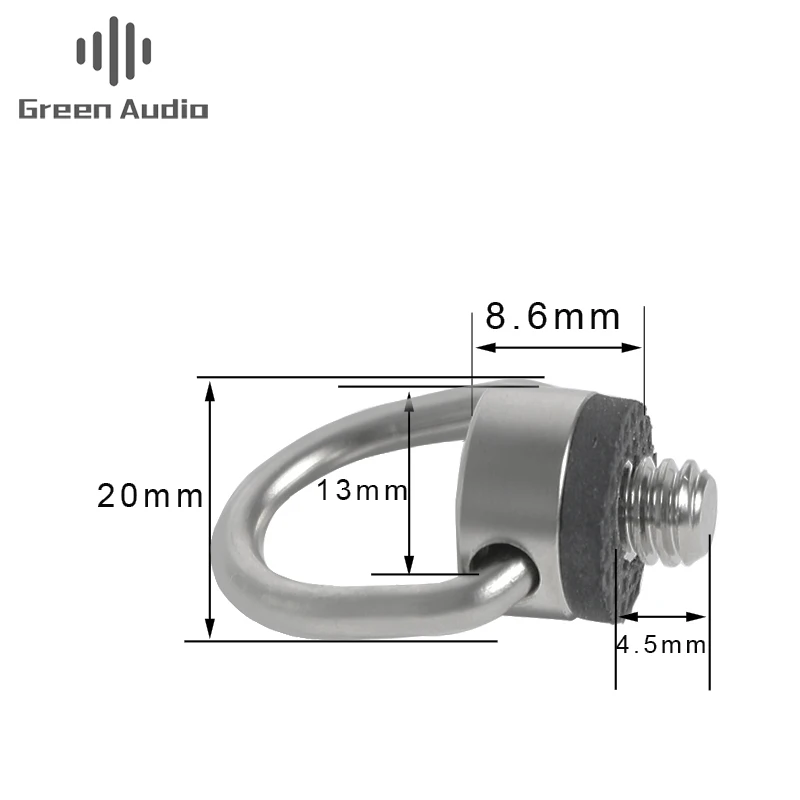 GAZ-LS09 Dslr 1/4 ремень винт d кольцо камера винт крепление 1/4 дюймов Утюг quick release пластина винт адаптер для камеры