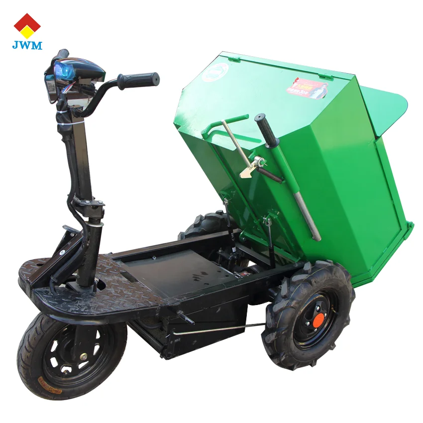 
Hand dump trolley electric dumper with mini electric dump truck electric 