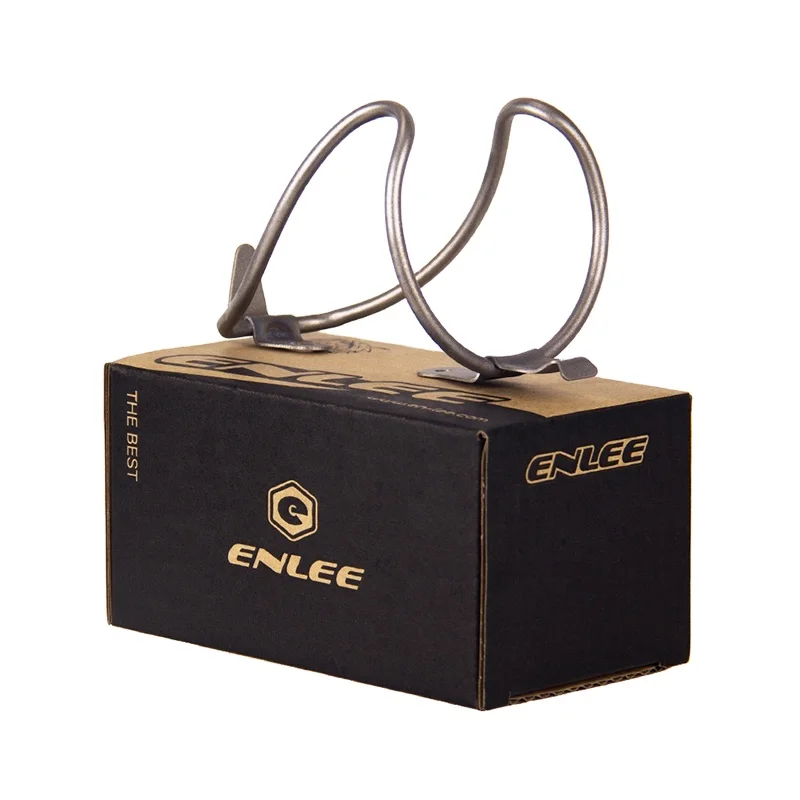 
ENLEE Mountain bike Ultra light titanium alloy water bottle cage 