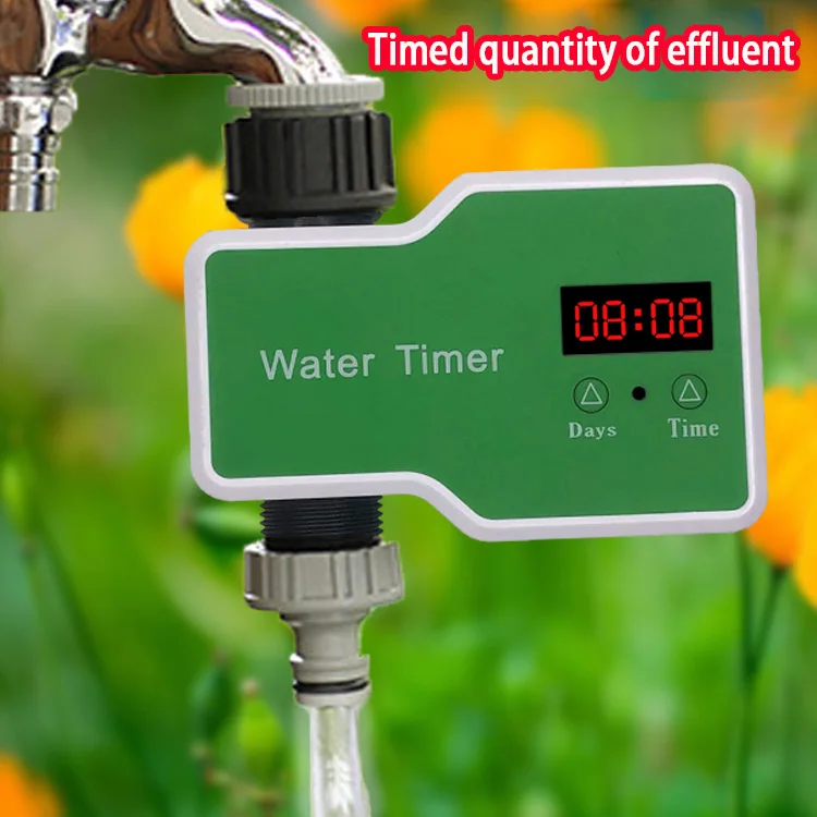 Automatic Irrigation Garden Watering Controller Water Electronic Digital Sprinkler Timer Space Waterproof Gifts Power Outdoor