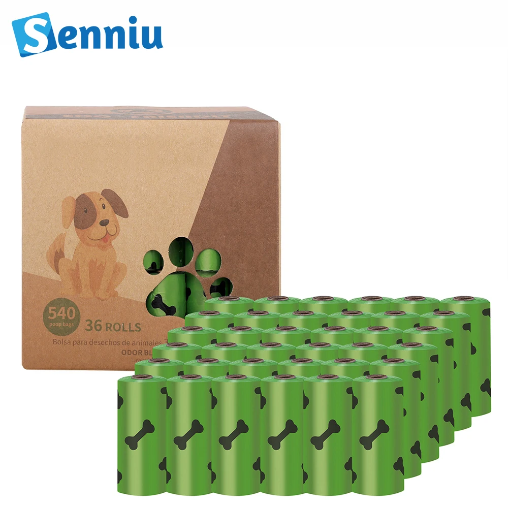 Custom EPI biodegradable dog poop bag bio degradable compostable scented eco-friendly pet dog waste poo poop bags for pet poop